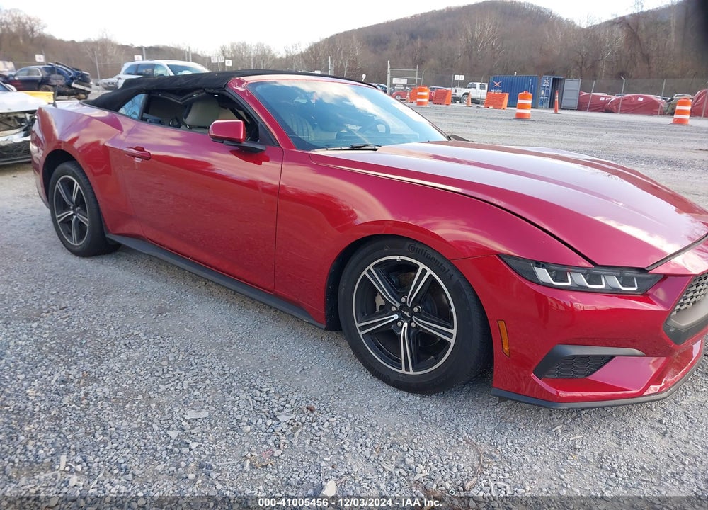 2024 FORD MUSTANG ECOBOOST PREMIUM VIN: 1FAGP8UH6R5124837