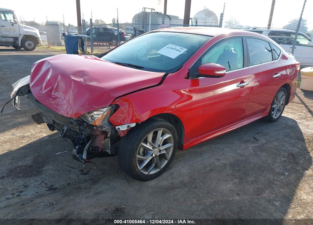 2015 NISSAN SENTRA SR VIN: 3N1AB7AP3FY380309
