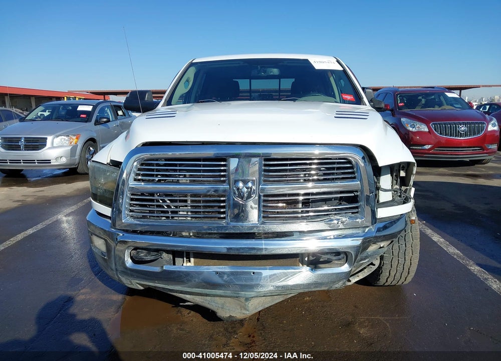 2012 RAM 2500 SLT VIN: 3C6TD4JL5CG292771