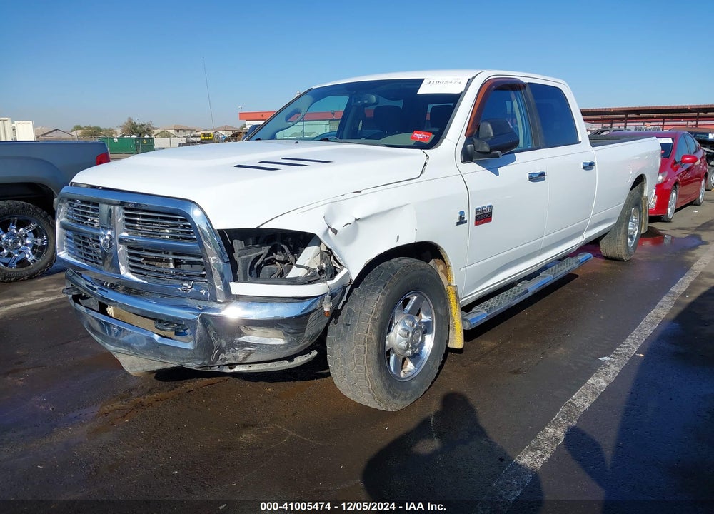 2012 RAM 2500 SLT VIN: 3C6TD4JL5CG292771