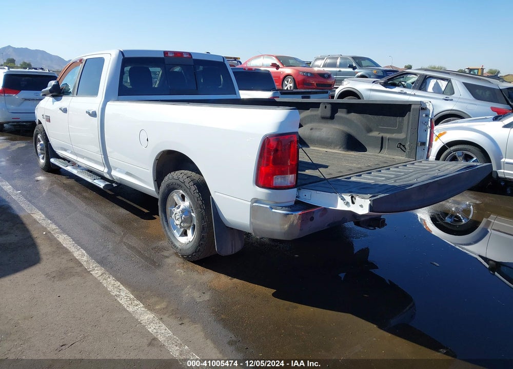 2012 RAM 2500 SLT VIN: 3C6TD4JL5CG292771
