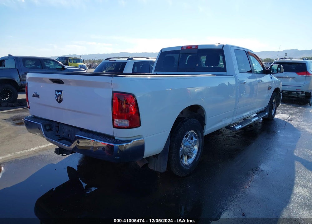 2012 RAM 2500 SLT VIN: 3C6TD4JL5CG292771