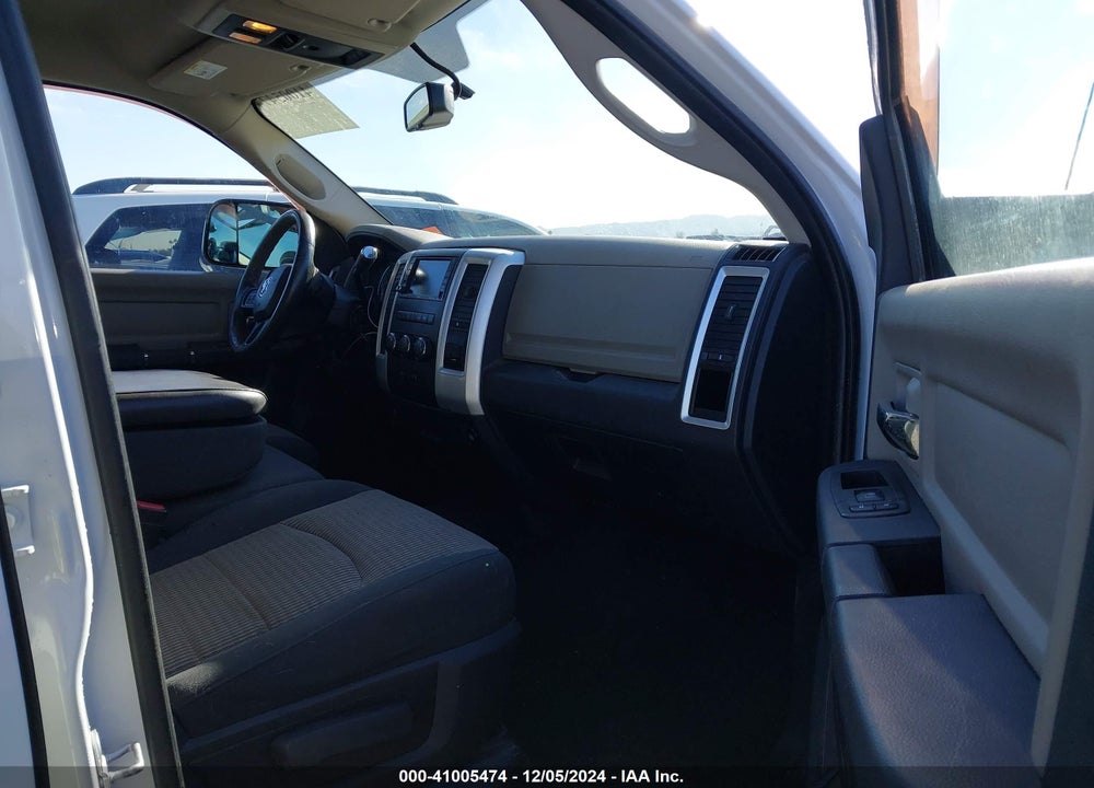2012 RAM 2500 SLT VIN: 3C6TD4JL5CG292771