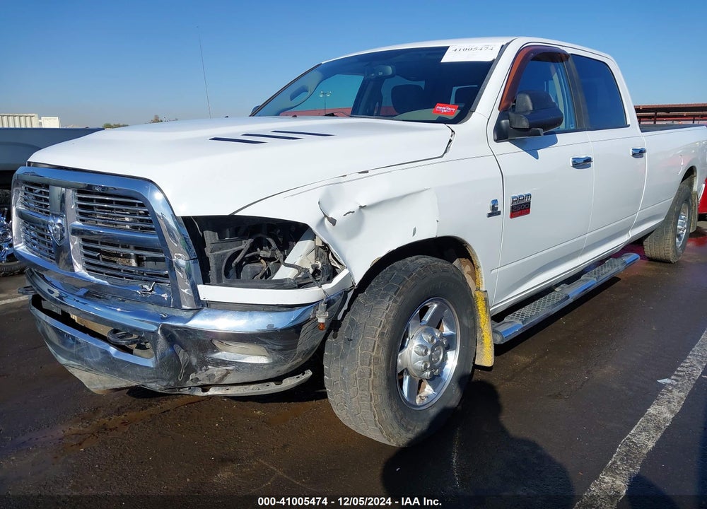 2012 RAM 2500 SLT VIN: 3C6TD4JL5CG292771
