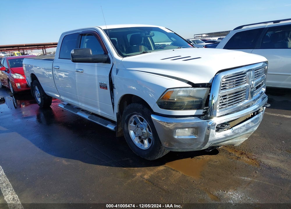 2012 RAM 2500 SLT VIN: 3C6TD4JL5CG292771
