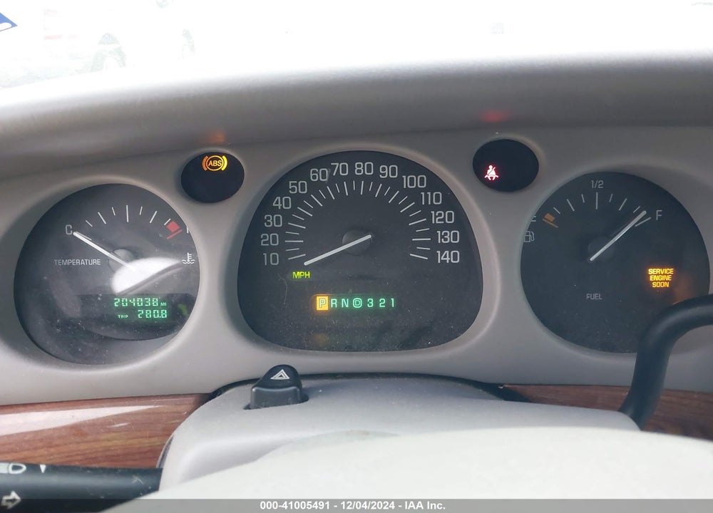 2002 BUICK LESABRE CUSTOM VIN: 1G4HP54K42U205822