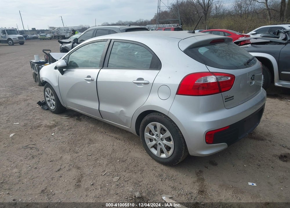 2016 KIA RIO VIN: KNADM5A36G6635644