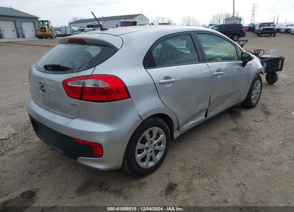 2016 KIA RIO VIN: KNADM5A36G6635644
