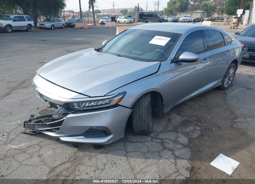 2021 HONDA ACCORD LX VIN: 1HGCV1F10MA019363