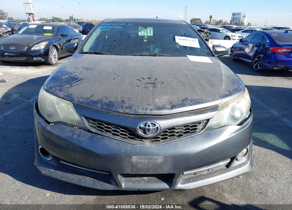 2013 TOYOTA CAMRY SE VIN: 4T1BF1FK1DU229206