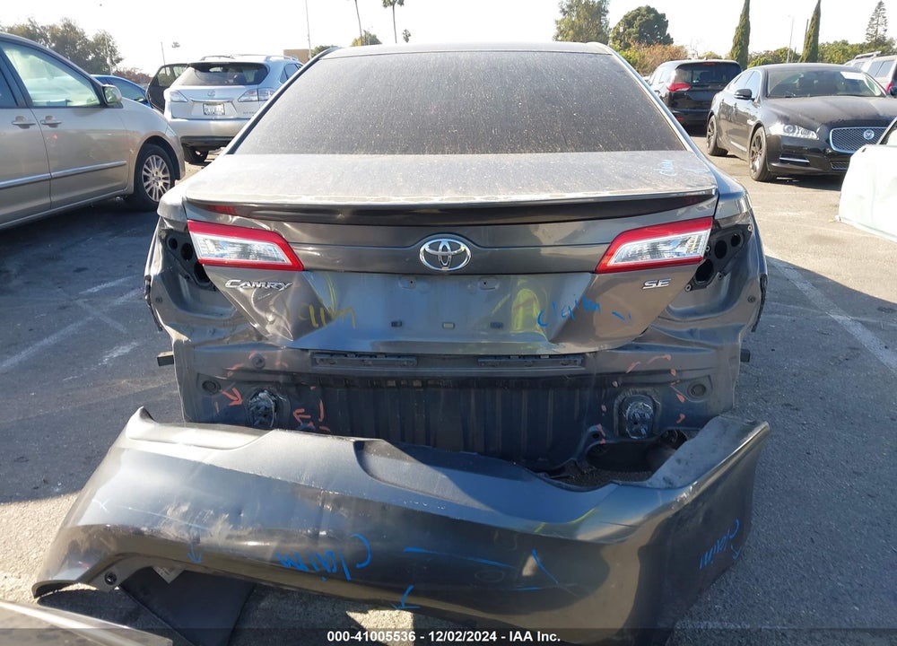 2013 TOYOTA CAMRY SE VIN: 4T1BF1FK1DU229206