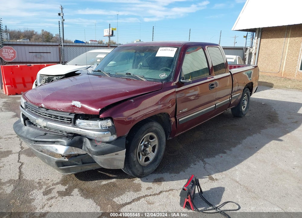 2002 CHEVROLET SILVERADO 1500 LS VIN: 2GCEC19VX21416906