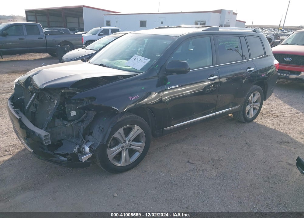 2011 TOYOTA HIGHLANDER LIMITED V6 VIN: 5TDYK3EH7BS036605
