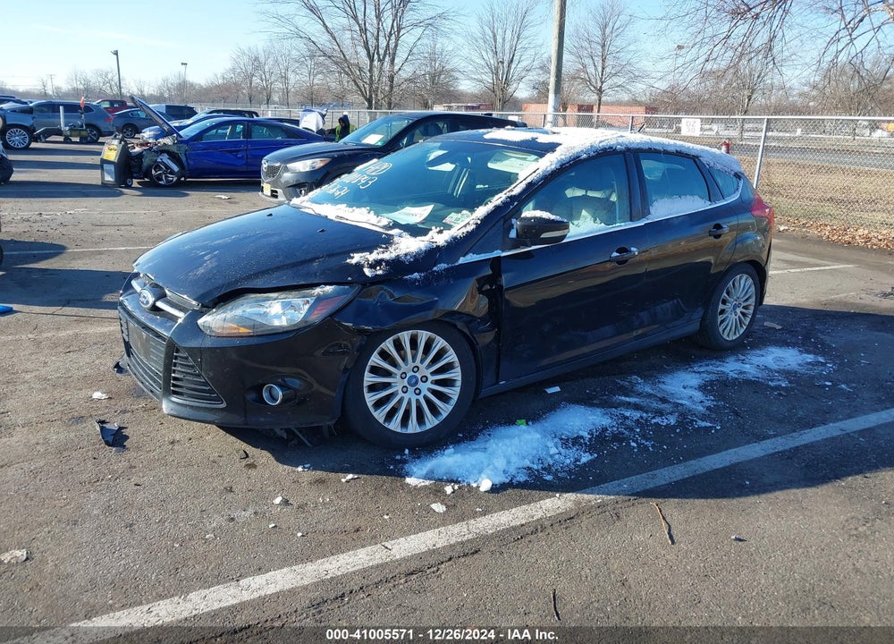 2012 FORD FOCUS TITANIUM VIN: 1FAHP3N26CL269879