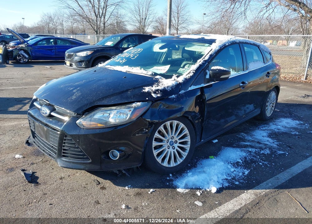 2012 FORD FOCUS TITANIUM VIN: 1FAHP3N26CL269879