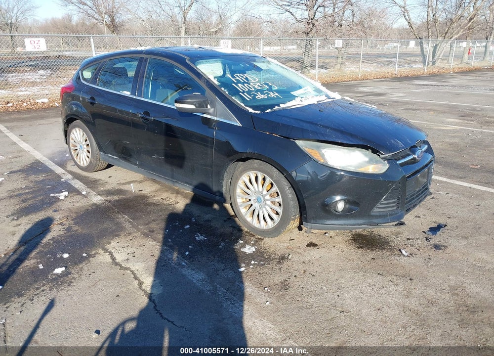 2012 FORD FOCUS TITANIUM VIN: 1FAHP3N26CL269879