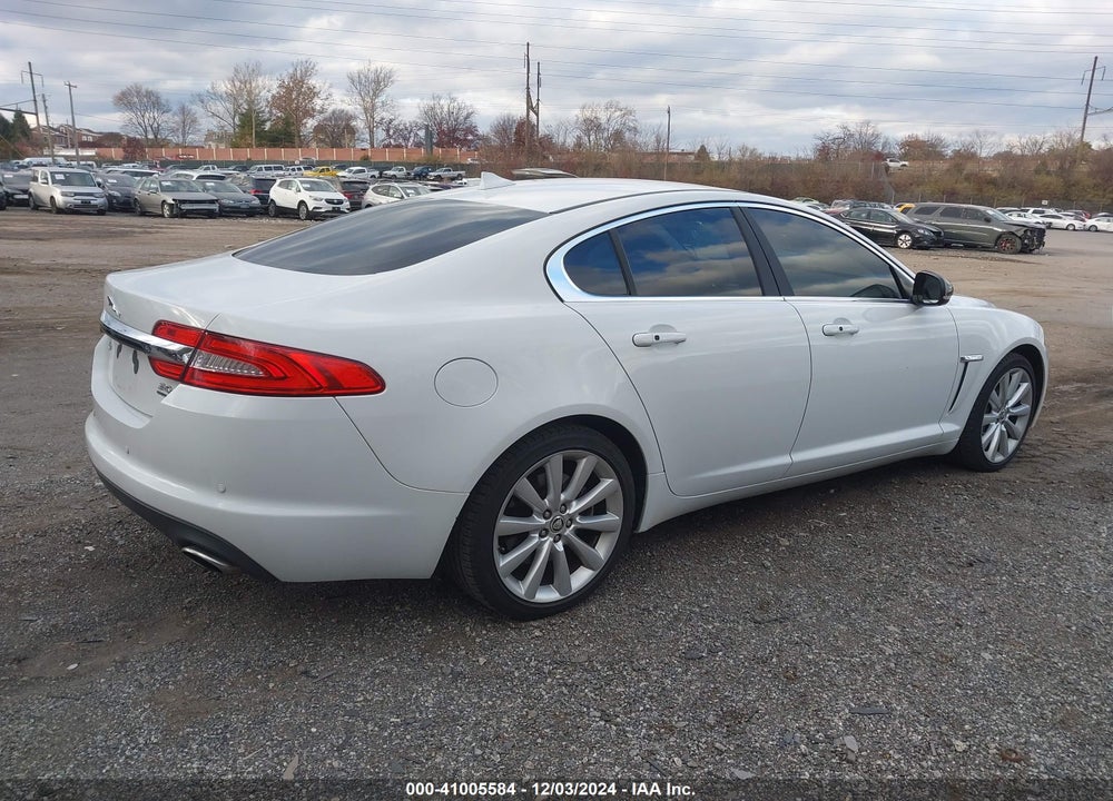 2013 JAGUAR XF V6 SC VIN: SAJWJ0EF1D8S92903