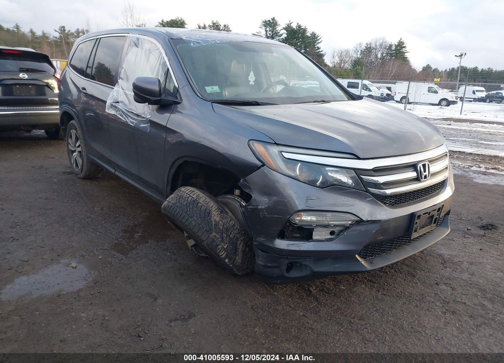 2017 HONDA PILOT EX-L VIN: 5FNYF6H73HB071373