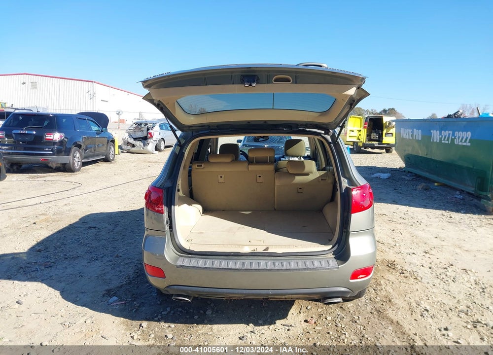 2007 HYUNDAI SANTA FE VIN: 5NMSH13E87H081273