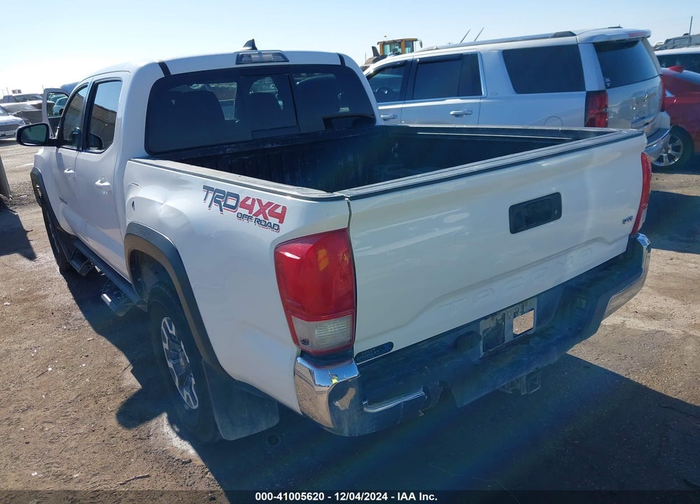 2017 TOYOTA TACOMA TRD OFF ROAD VIN: 5TFCZ5AN6HX100195