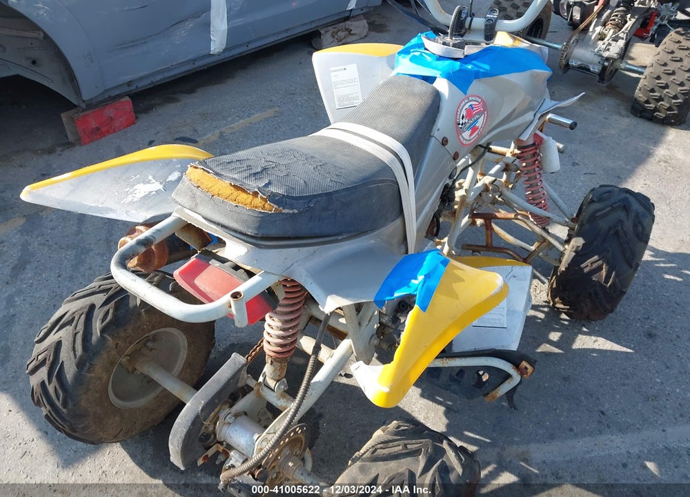 2007 CHINA ATV VIN: L5NATMCT87T003137