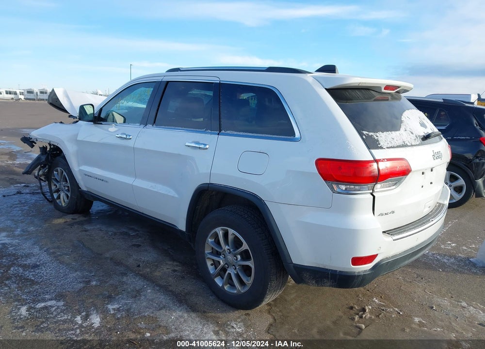 2015 JEEP GRAND CHEROKEE LIMITED VIN: 1C4RJFBG6FC887385