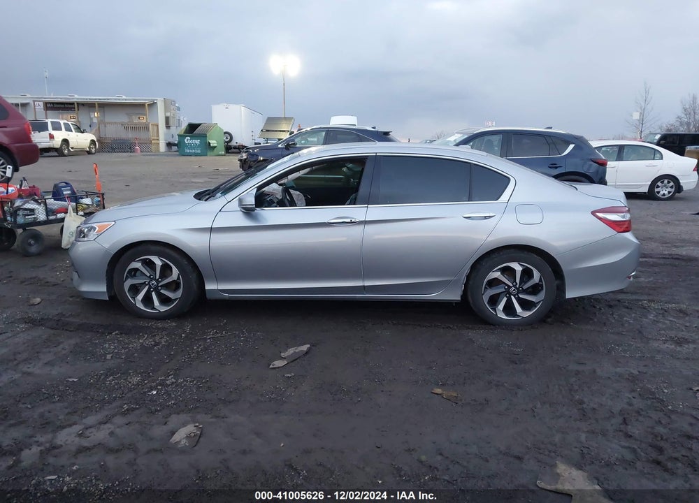 2017 HONDA ACCORD EX-L V6 VIN: 1HGCR3F06HA026542