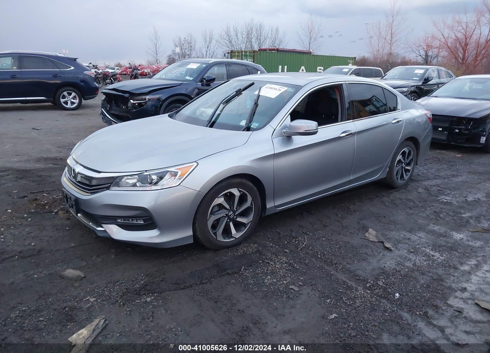 2017 HONDA ACCORD EX-L V6 VIN: 1HGCR3F06HA026542