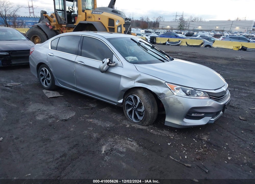 2017 HONDA ACCORD EX-L V6 VIN: 1HGCR3F06HA026542