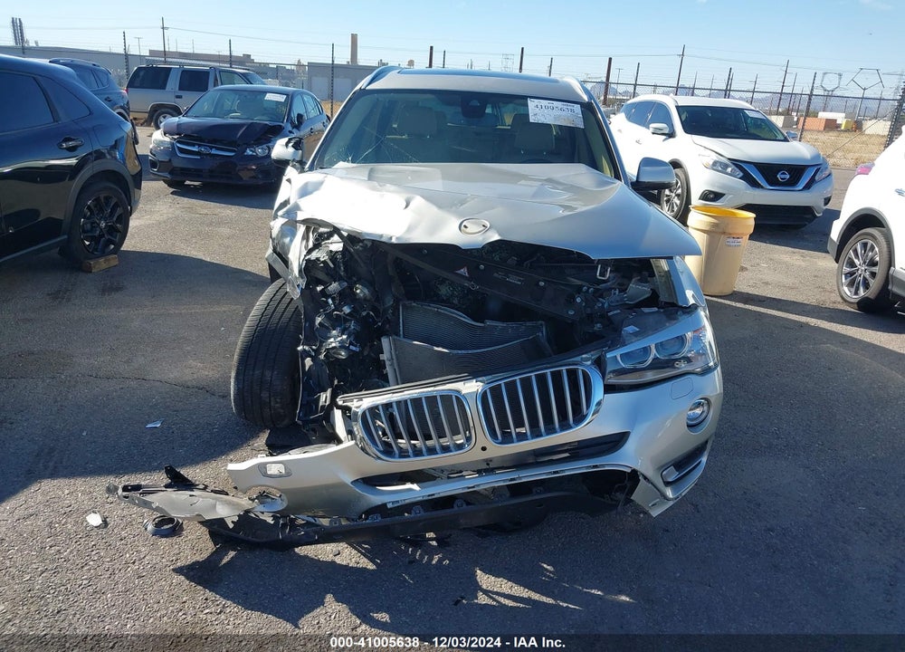 2015 BMW X3 XDRIVE28I VIN: 5UXWX9C50F0D44035