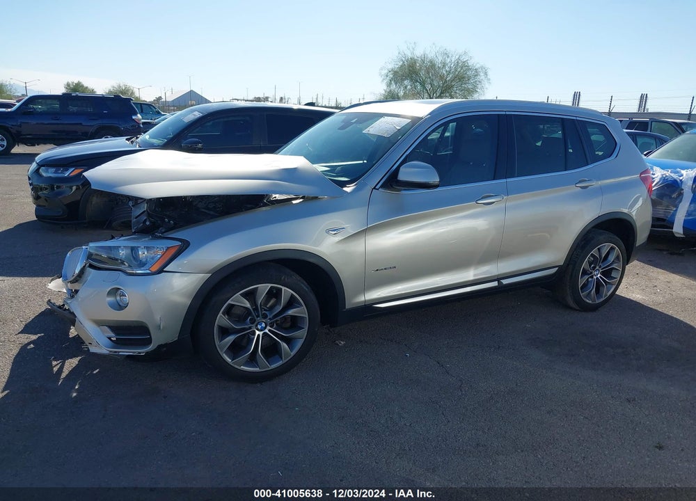 2015 BMW X3 XDRIVE28I VIN: 5UXWX9C50F0D44035
