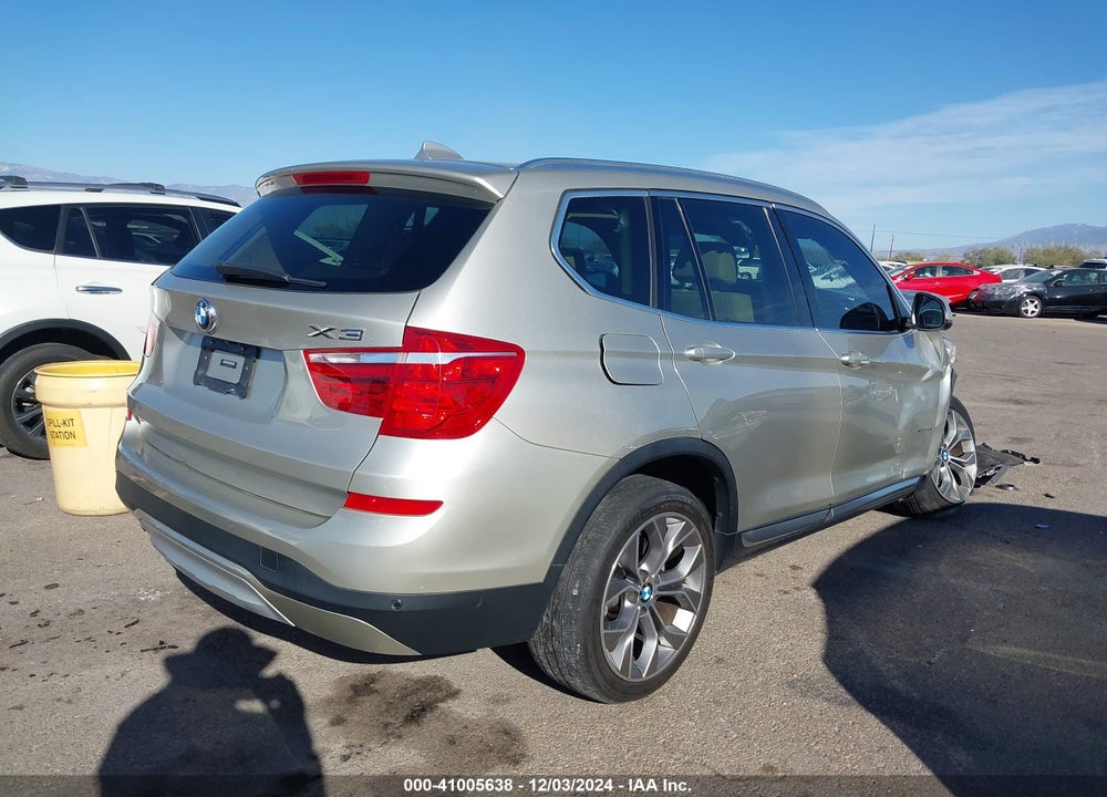2015 BMW X3 XDRIVE28I VIN: 5UXWX9C50F0D44035