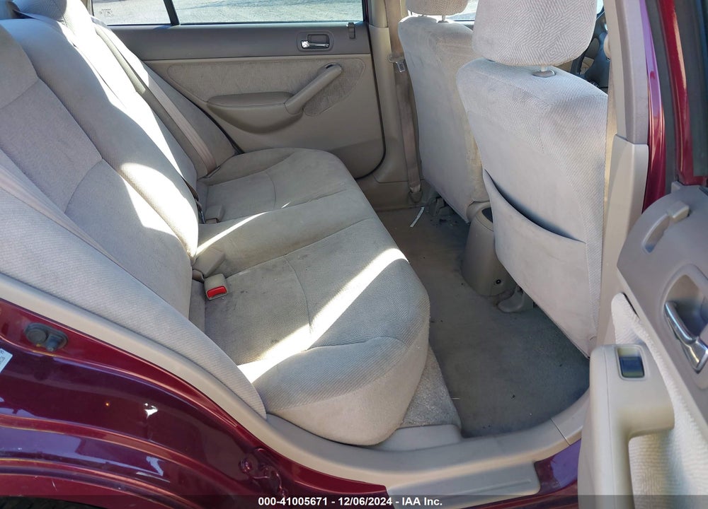 2002 HONDA CIVIC LX VIN: 2HGES16502H504136