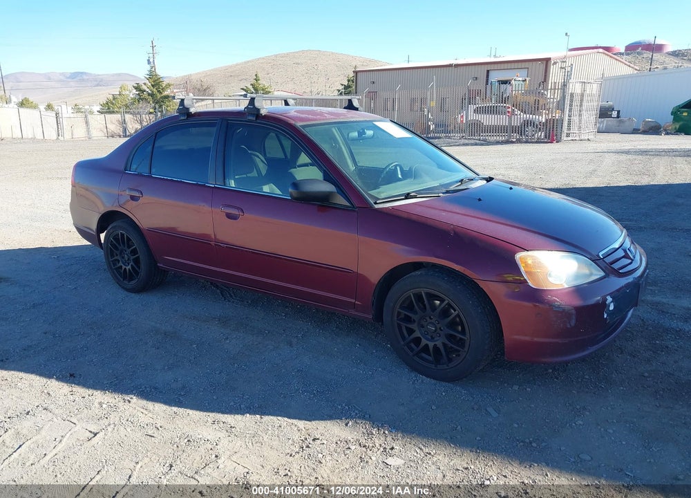 2002 HONDA CIVIC LX VIN: 2HGES16502H504136