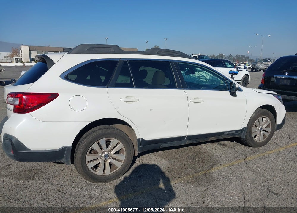 2018 SUBARU OUTBACK 2.5I PREMIUM VIN: 4S4BSAHC5J3294448