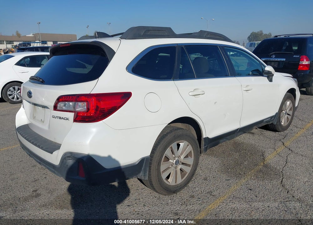 2018 SUBARU OUTBACK 2.5I PREMIUM VIN: 4S4BSAHC5J3294448