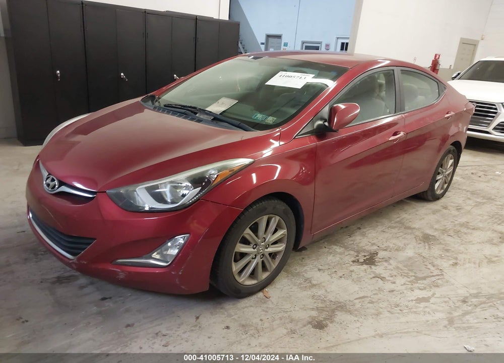 2016 HYUNDAI ELANTRA SE VIN: 5NPDH4AE7GH726138