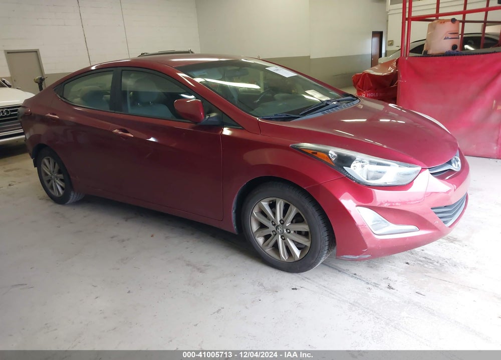 2016 HYUNDAI ELANTRA SE VIN: 5NPDH4AE7GH726138