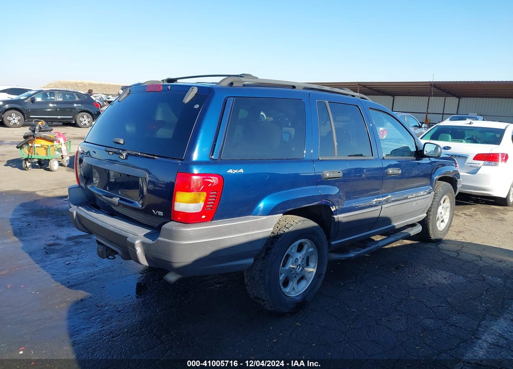 2001 JEEP GRAND CHEROKEE LAREDO VIN: 1J4GW48N51C632068