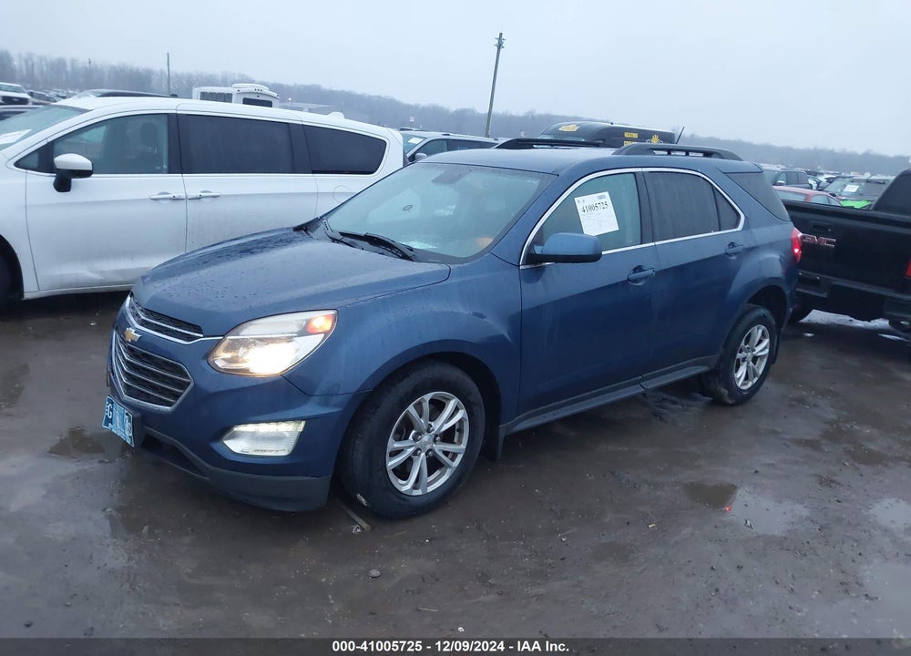 2016 CHEVROLET EQUINOX LT VIN: 2GNFLFEK5G6204252