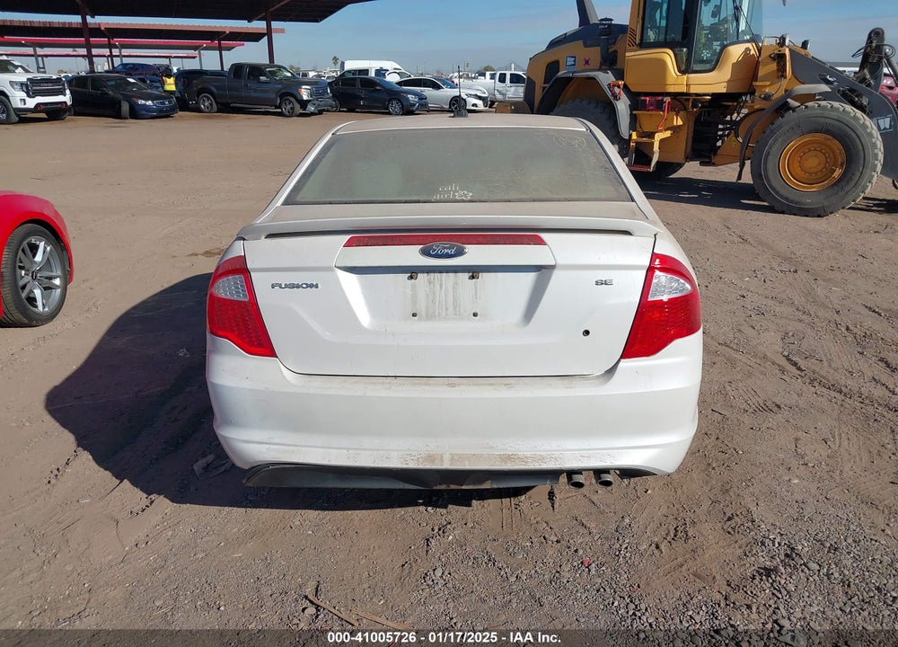 2012 FORD FUSION SE VIN: 3FAHP0HA4CR243994