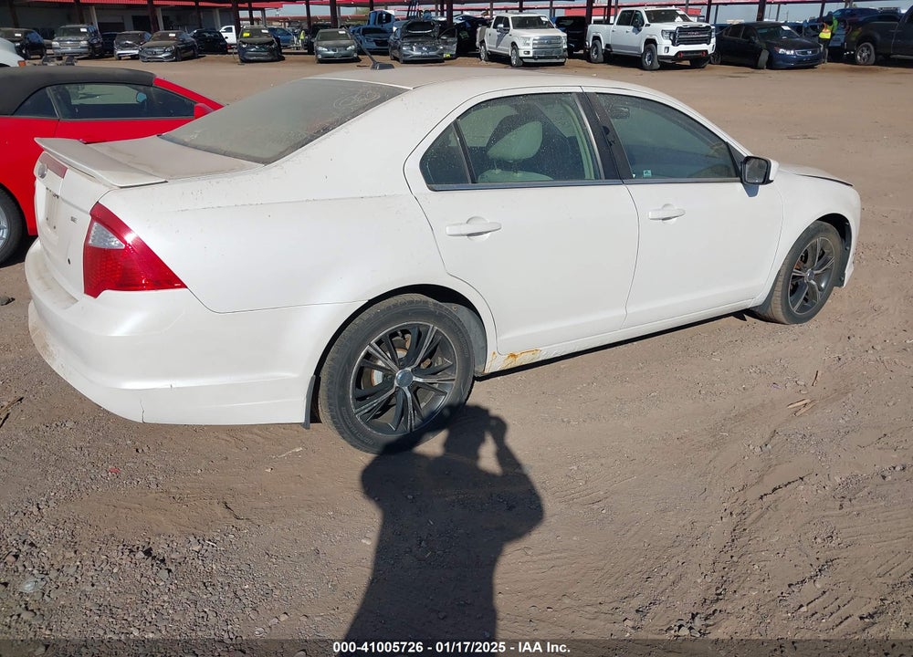 2012 FORD FUSION SE VIN: 3FAHP0HA4CR243994