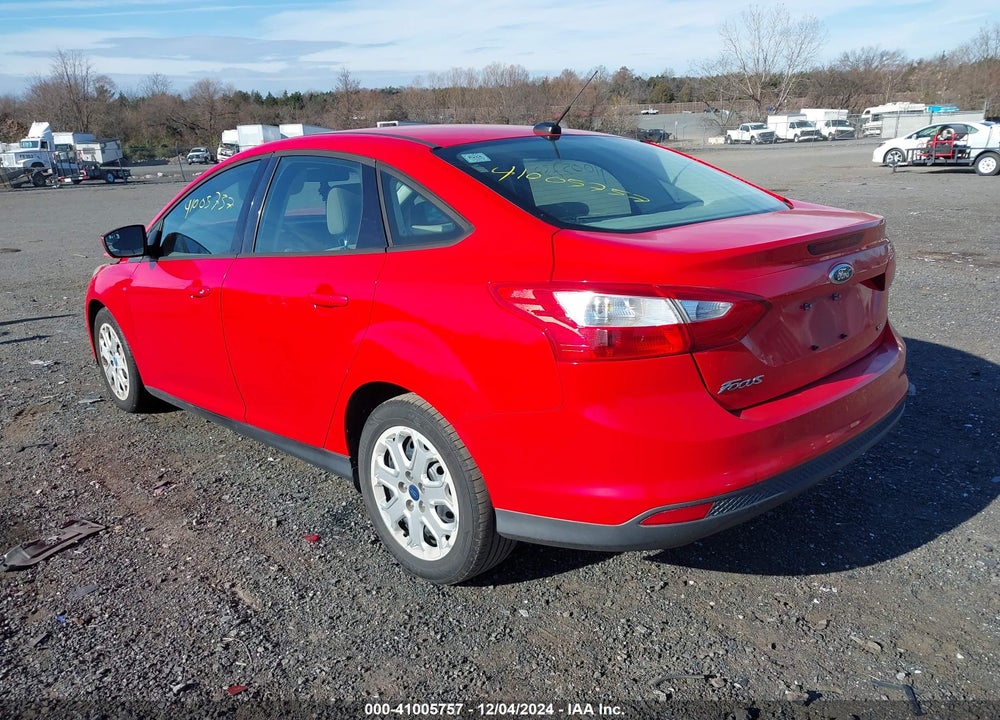 2012 FORD FOCUS SE VIN: 1FAHP3F2XCL247477