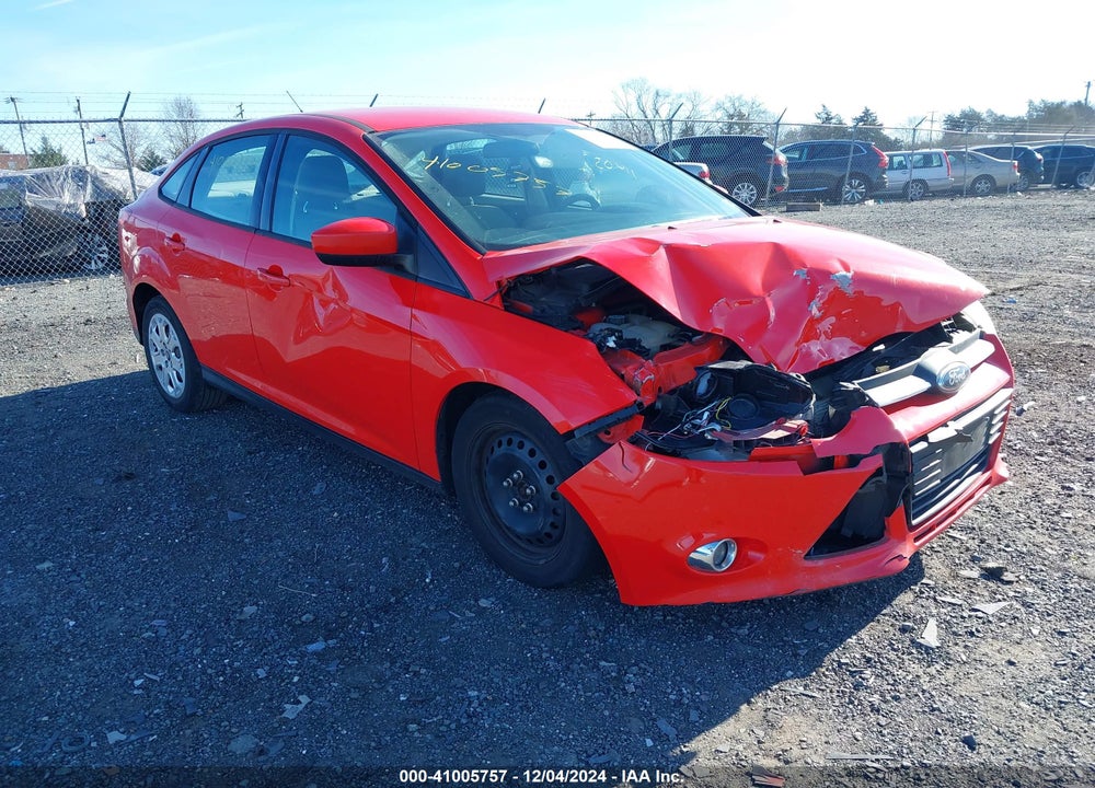 2012 FORD FOCUS SE VIN: 1FAHP3F2XCL247477