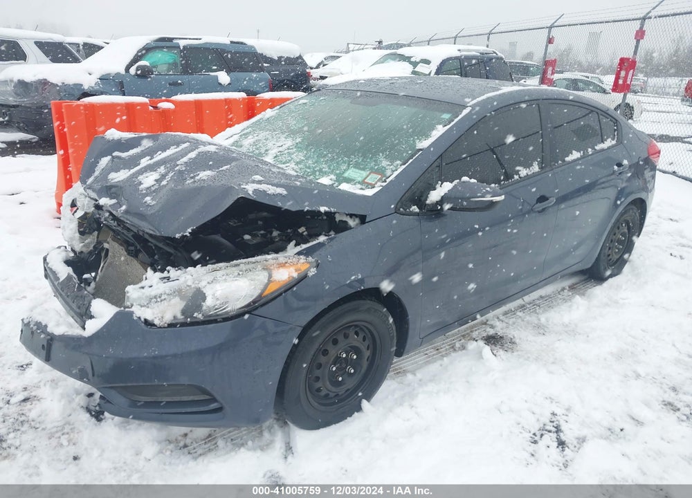 2015 KIA FORTE VIN: KNAFX4A68F5411607