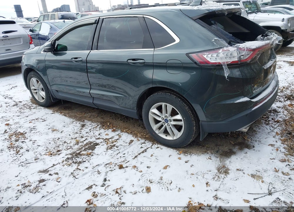2015 FORD EDGE SEL VIN: 2FMTK4J95FBB20455