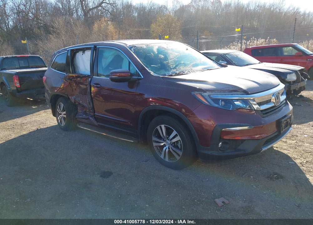 2019 HONDA PILOT EX-L VIN: 5FNYF6H45KB036587