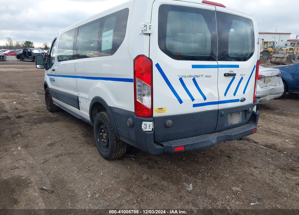 2019 FORD TRANSIT-350 XLT VIN: 1FBZX2ZM1KKB54488