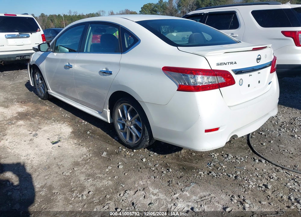 2013 NISSAN SENTRA SR VIN: 3N1AB7APXDL793466