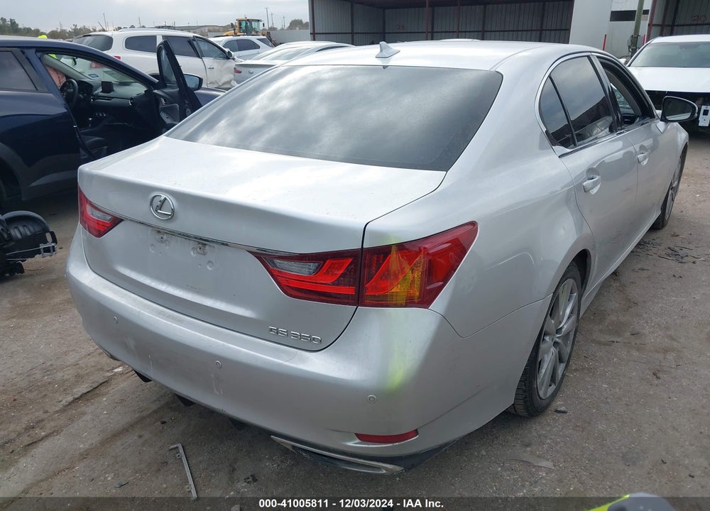 2013 LEXUS GS 350 VIN: JTHBE1BL4D5016765